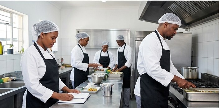 Fully compliant commercial kitchen